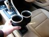 ALCABO Interior Multi-Pocket Series "Black Cup Holder (AL-P202B)" AL-P202B