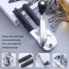 Manual Can Opener Heavy Duty Comfortable Grip 360 Degree Hand-cranking Handle Sharp Cutter Multifunctional Handheld Bottle Opening Tool Kitchen