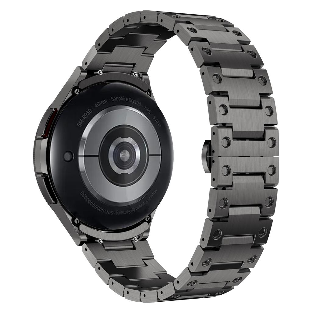 For Samsung Galaxy Watch FE 40mm/Watch6/Watch6 Classic/Watch 5 Watchband Stainless Steel Watch Strap Replacement