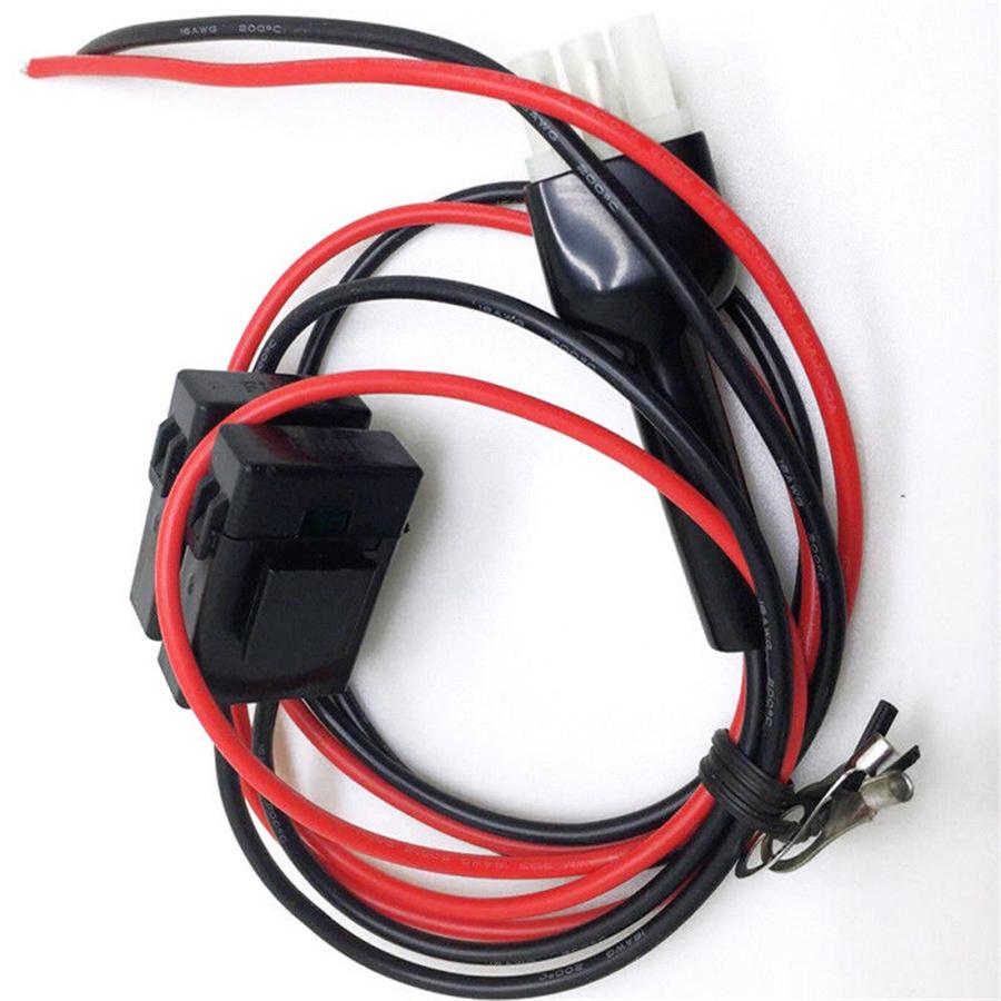 6 Pin Plug DC Power Cord Cable for Kenwood Icom Alinco Transceiver