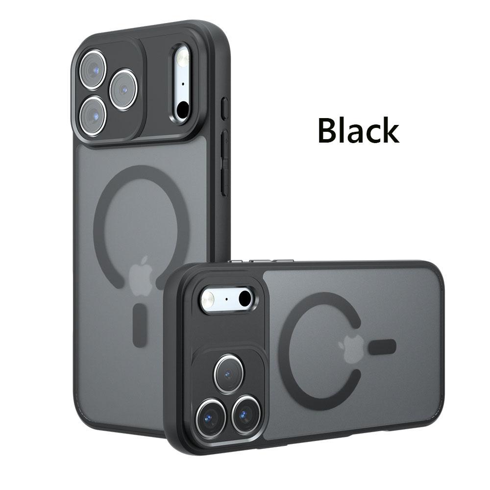 Для Magsafe Магнитный Беспроводной Зарядный Чехол Для iPhone 17 Pro Max iPhone17Pro 17ProMax Air 5G Ударопрочная Матовая Задняя Крышка Coque