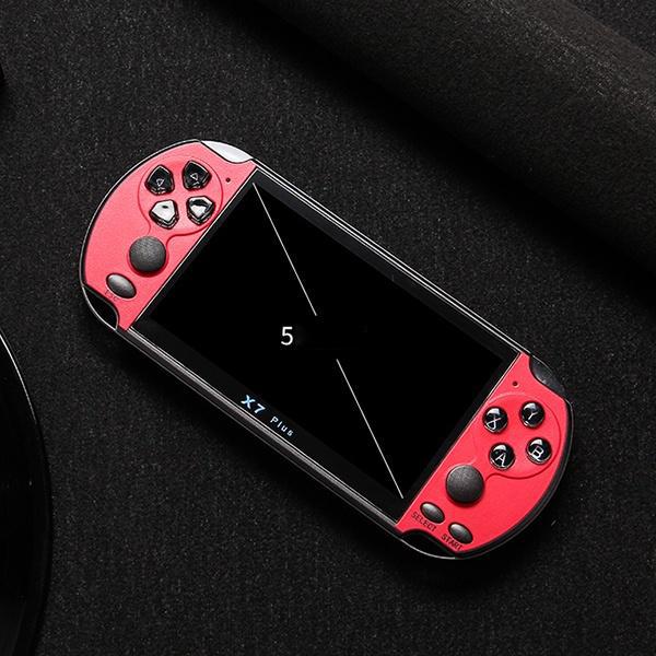 Игровой автомат X7 Plus HD: Более 3000 бесплатных классических игр, память 8 ГБ, возможность подключения к телевизору