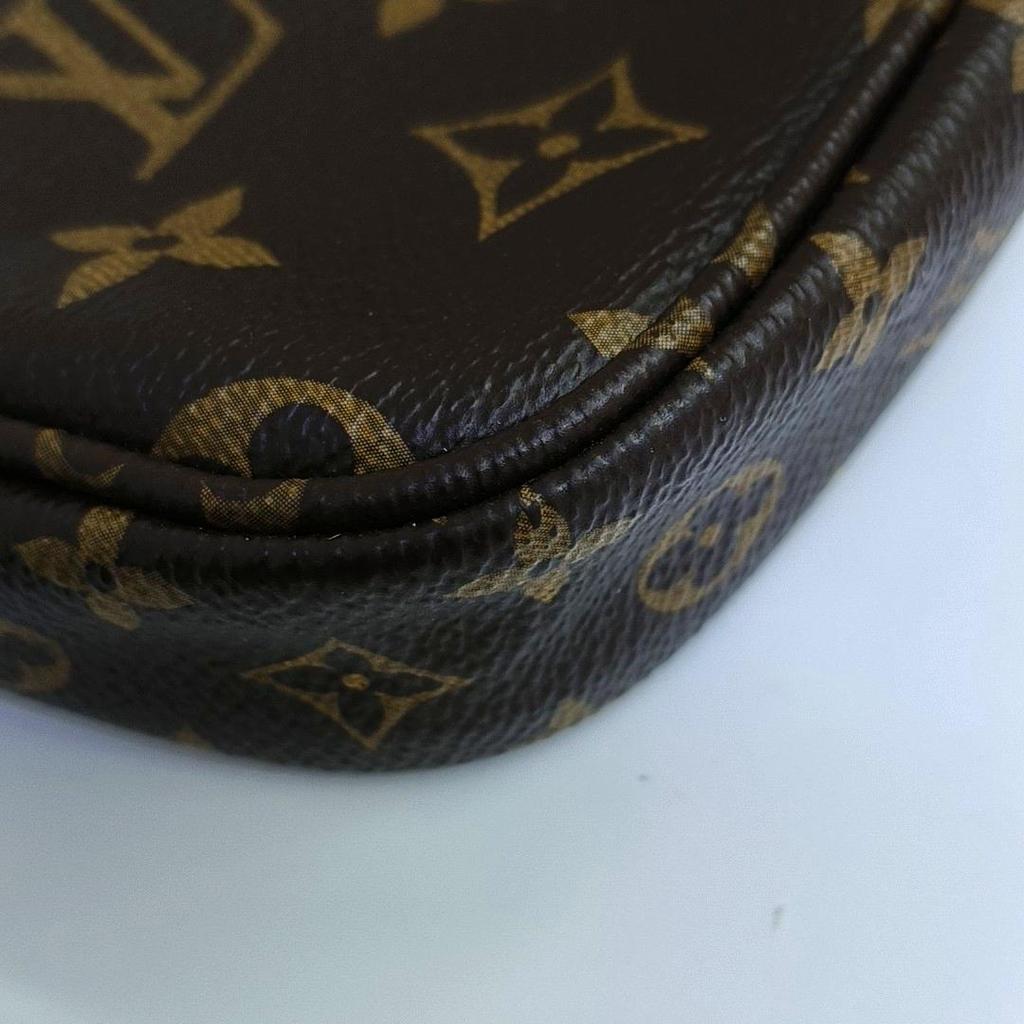 [Pre-Owned] Multi Pochette Accessoires Chain Monogram Five-In-One Combination Bag Coated Canvas Leather Mahjong Bag Underarm Handh - Very Good #U9IZC0