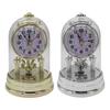 Antique Clock Plastic Quiet Table Clock European Retro Bedroom Desktops Mantel Clock Farmhouses Clock Home Decorations