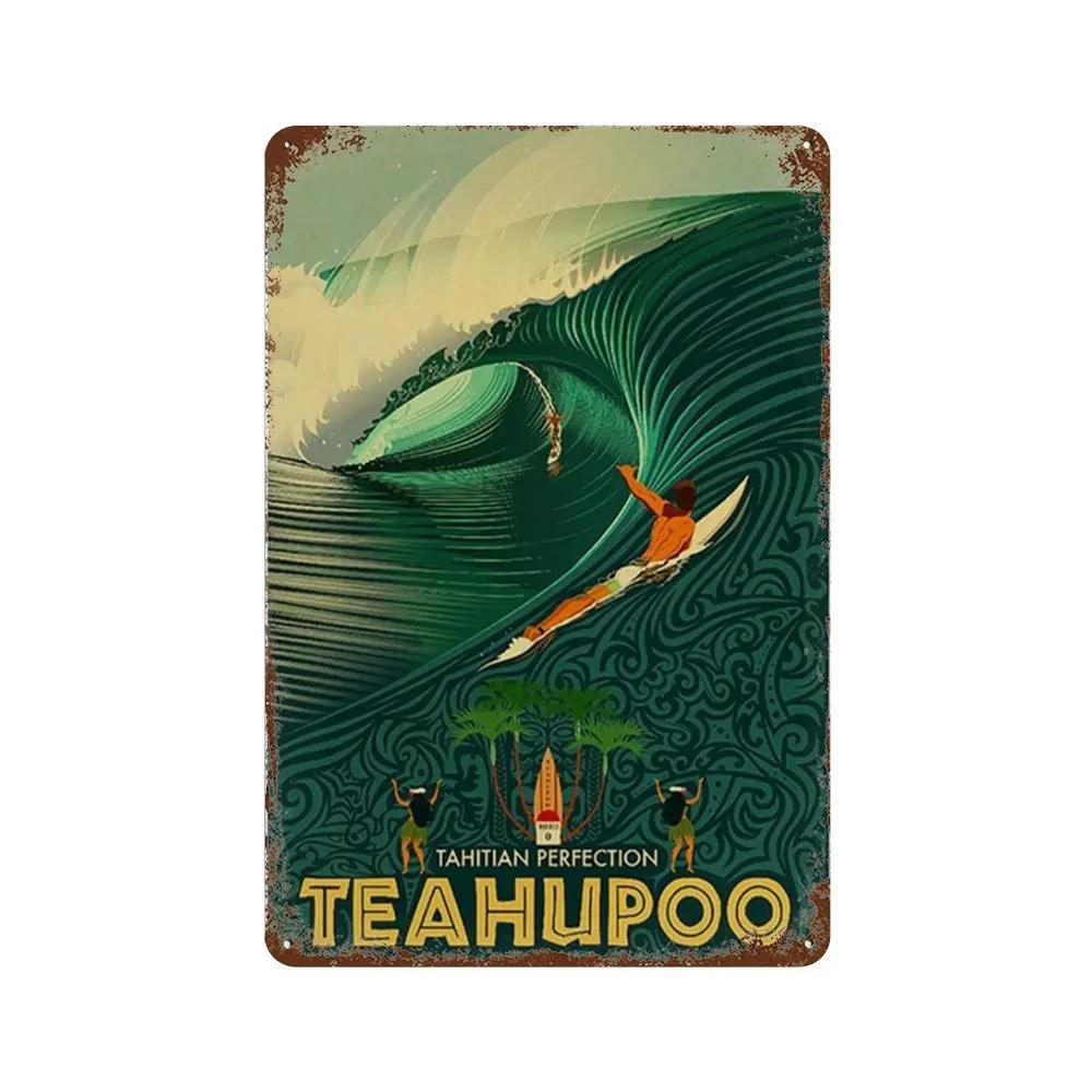 Путешествия Города Табличка Металлические Знаки Винтажный Плакат Япония Таиланд Италия Пейзаж Ретро Тарелка Искусство Живопись Домашний Бар Паб Клуб Декор