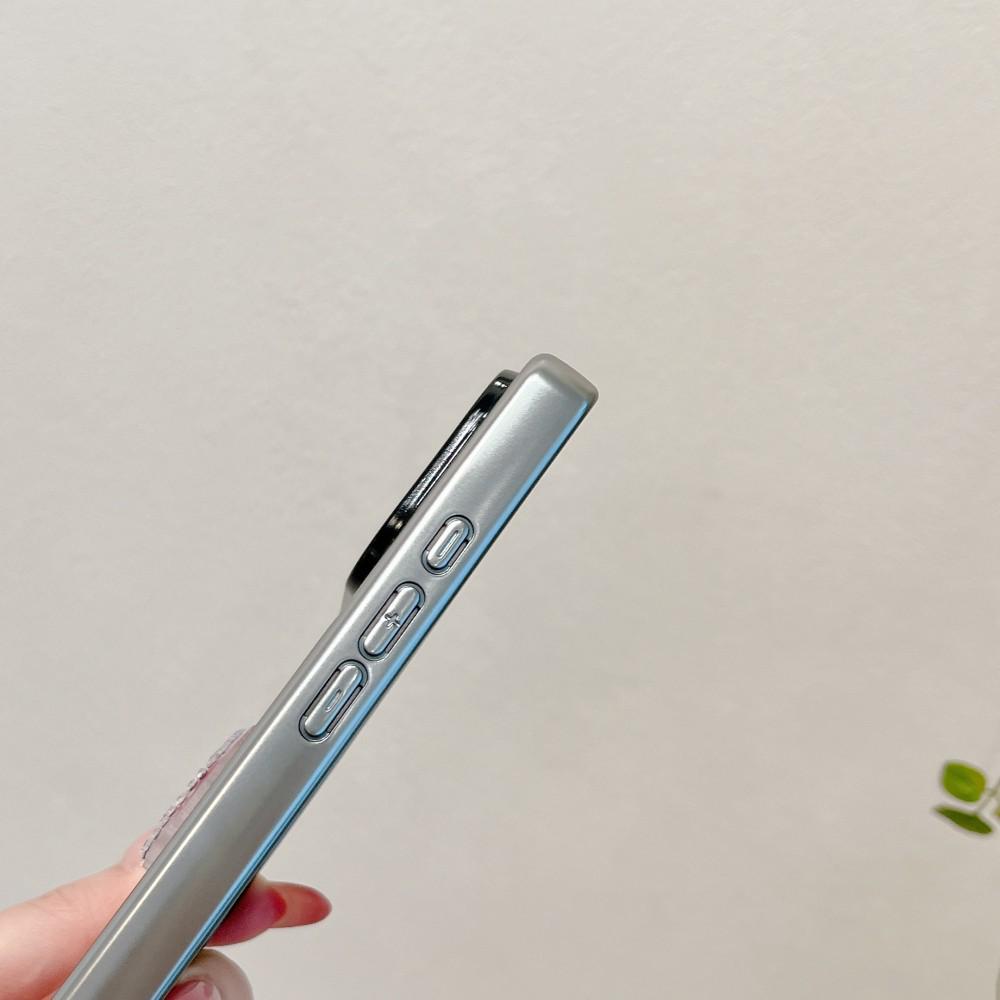 Совместимый чехол для iPhone 17 Pro Max со стразами, блестками и подвеской-сердечком для женщин