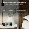 Mirror Digital Alarm Clock USB Charging Bedside Clock Snooze Dual Alarm Table Clock with Temperature Display