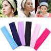 Fashion Yoga Headband Sports Solid Color Milk Silk Fitness Elastic Sweatband for Effective Working-out Accessories