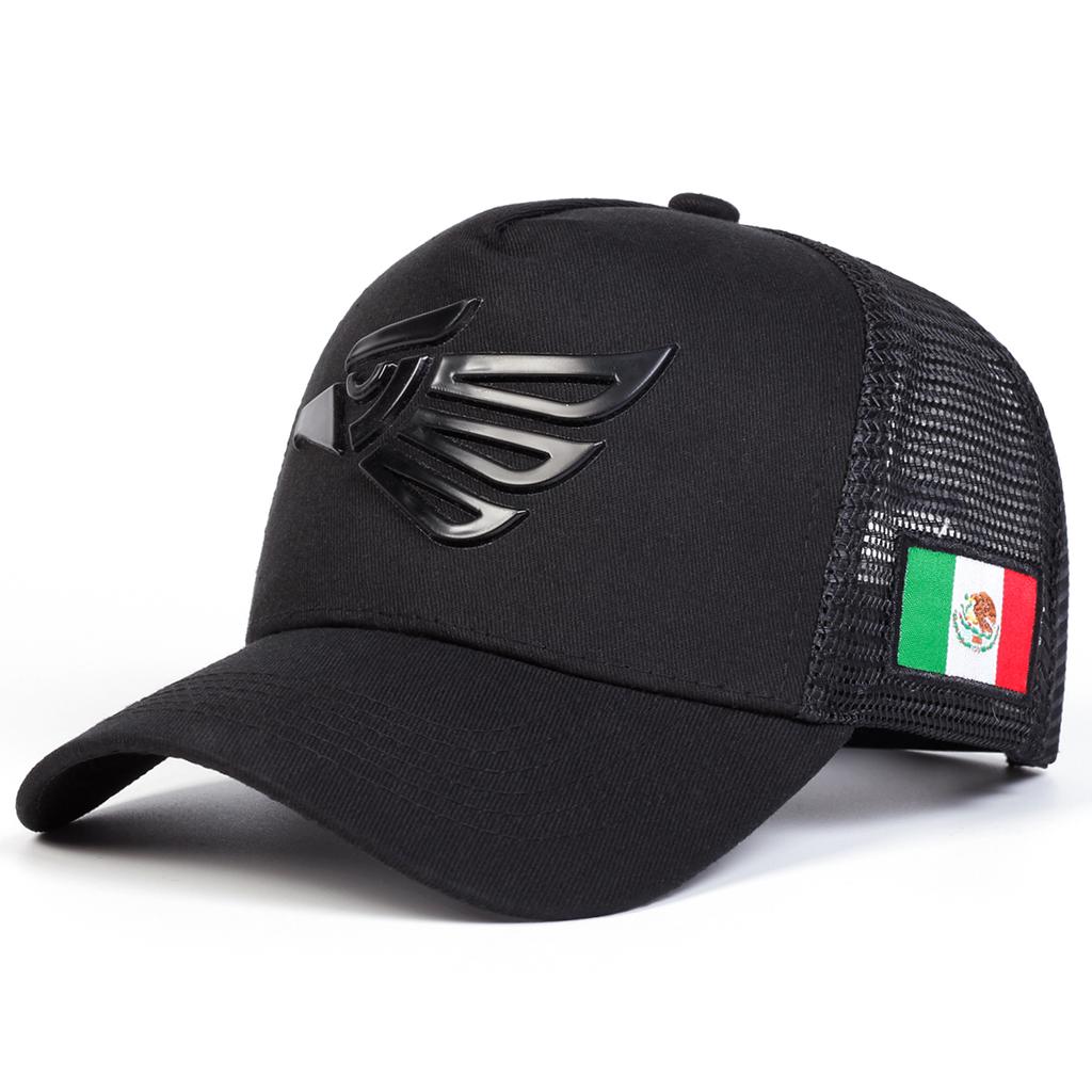Unisex Mexican Eagle Label Baseball Net Caps Spring and Summer Outdoor Adjustable Casual Hats Hip Hop Hat Sunscreen Hat