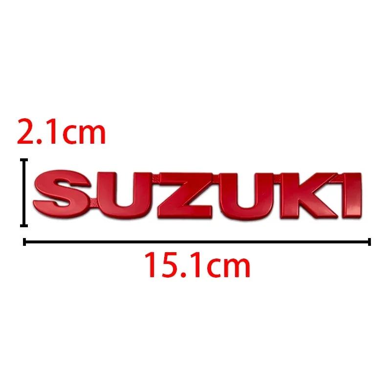 Металлический Значок-Буква на Багажник для Suzuki SX4 S-Cross Samurai Swift Sport Jimny Grand Vitara XL Alto Ignis Наклейка на Задний Значок Автомобиля