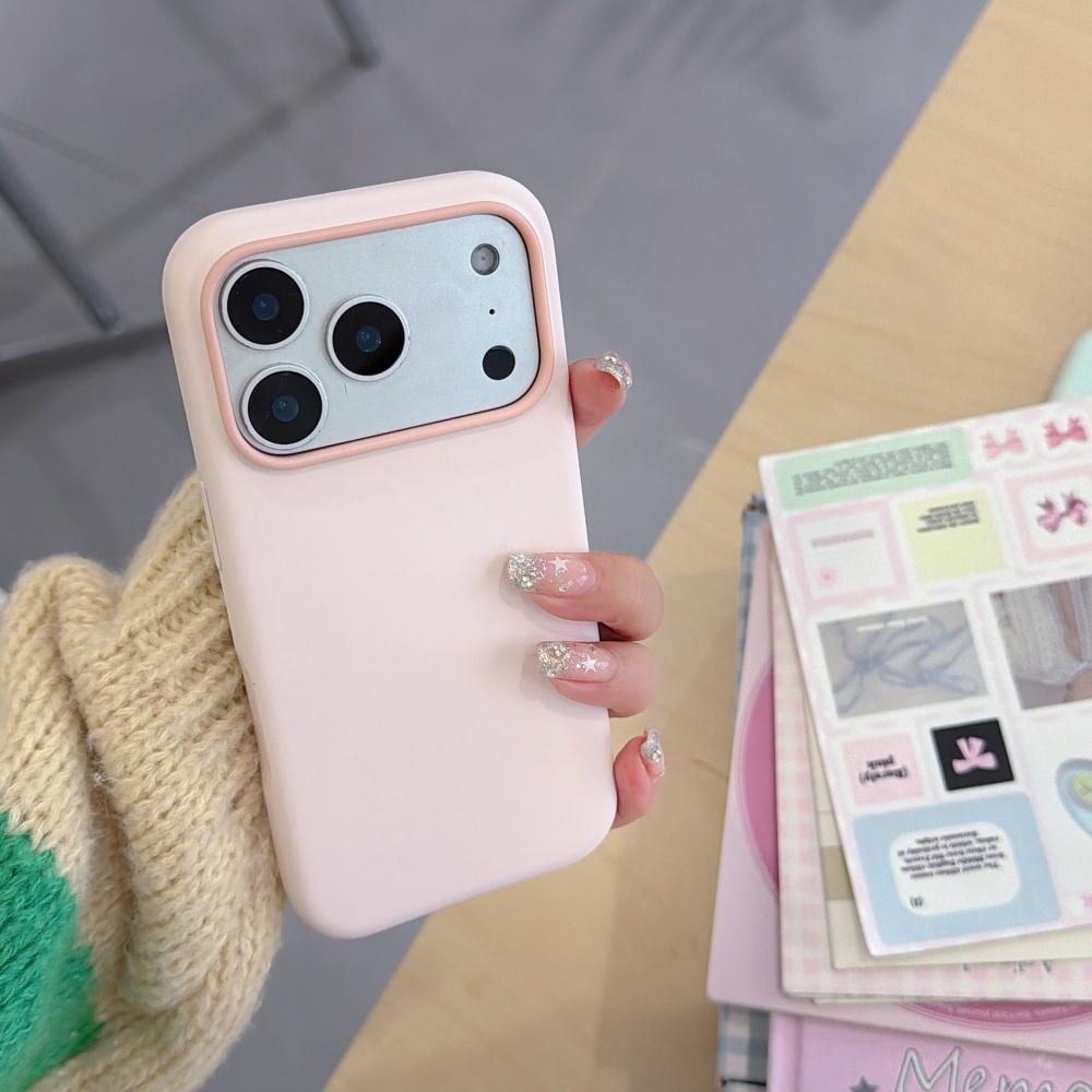 Matte Liquid Silicone Solid Color Phone Case for For Iphone 17 16 1 Pro Max 13 14 17Pro Ultra Slim Soft Shockproof Cover