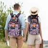 Модный рюкзак Покемон Генгар Призрак Mochilas Однотонный Наружный На молнии Рюкзак