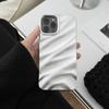 Luxury Matte Water Ripple Bumper 3d Soft Silicon Phone Case For Iphone 14 13 7 8 Plus X Xs 12 Xr Max 11 Pro Se 2 3 Back Cover
