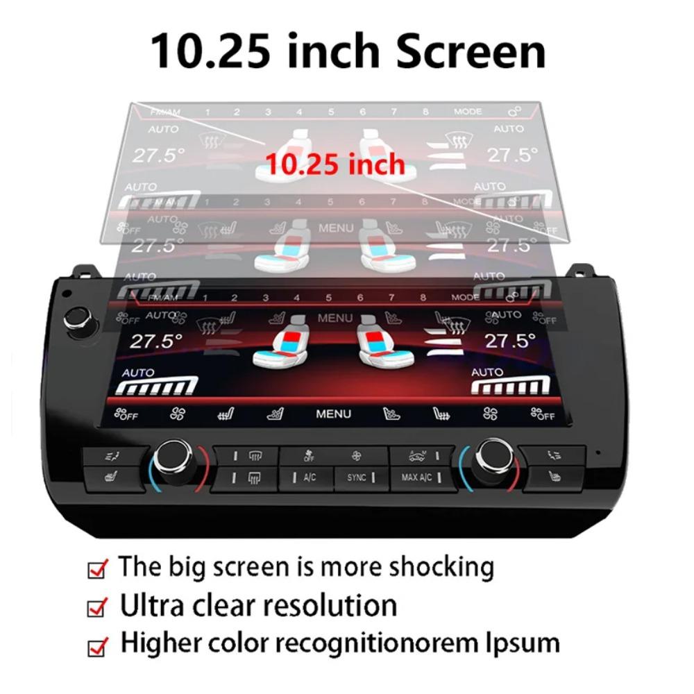 10.25'' Air Conditioning Climate Control Screen For BMW 5 Series 2011 2012 2013 2014-2017 AC Panel Touch Board LCD Digital