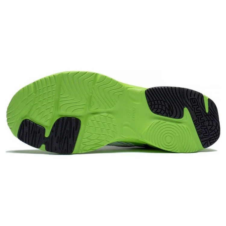 Li Ning Meteor прочные дышащие низкие кроссовки мужские кроссовки зеленые синие белые ARXT009-1