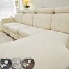 1Pc Full Coverage Sofa Cushion Cover Three-Seater With Chaise Lounge Covers Headrest & Backrest Slipcover Furniture Protector