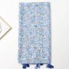 2024 Spring And Autumn Winter New Cotton And Hemp Long Thin Scarf Travel Versatile Sunscreen Warm Shawl For Women