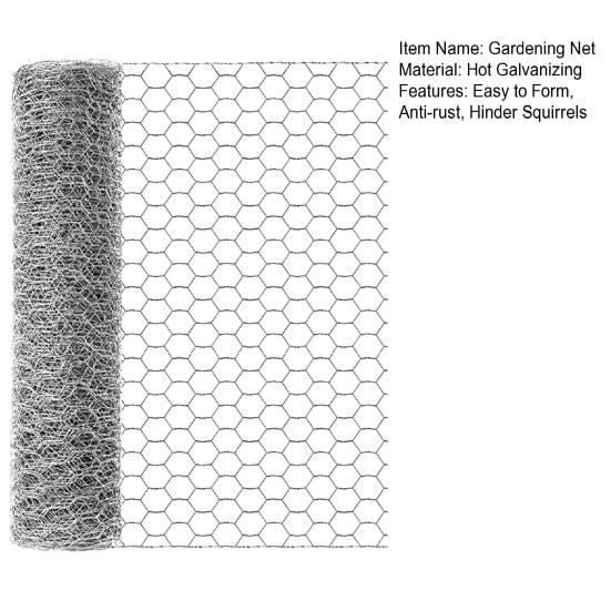 1 рулон широкого применения проволочная сетка прочная шестиугольная форма ограждения