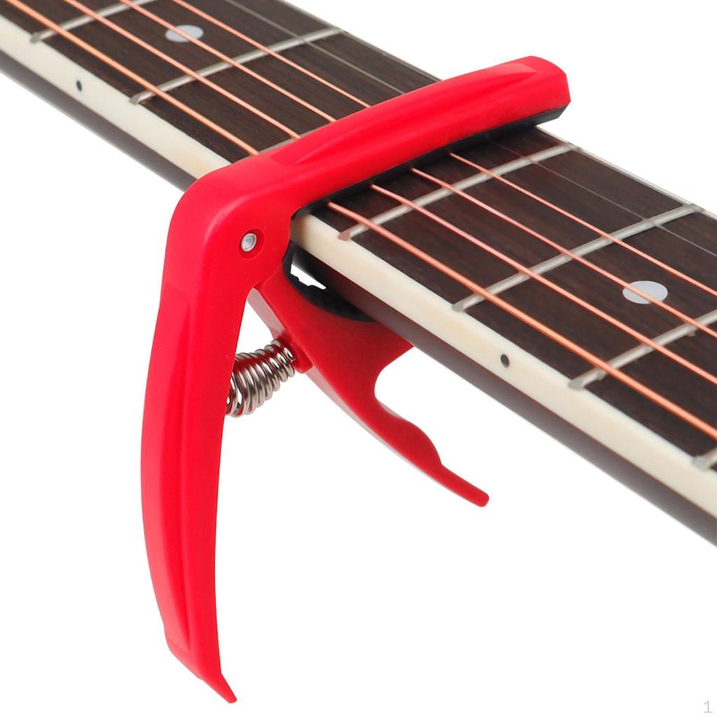 Resin Clamp for Capo Ukulele 4 Strings Soprano Concert Tenor Baritone Light