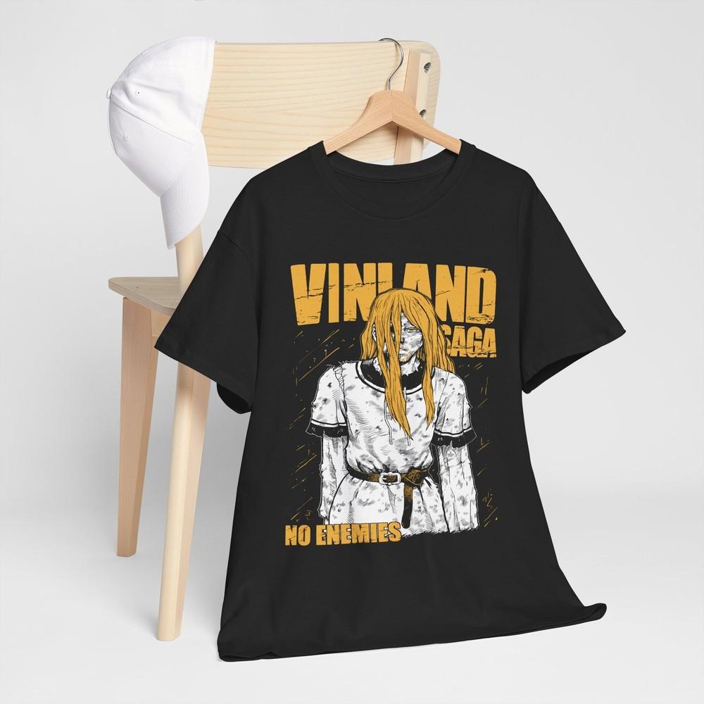 Рубашка Vinland Saga Рубашка Торфинна Vinlandaskeladdunisexga Черная Рубашкавсе размеры