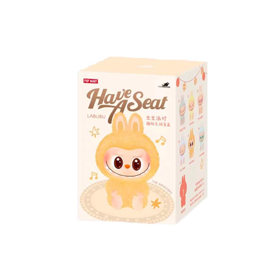 POP MART Лабубу монстр брелок серия have a seat с секретным подарком внутри