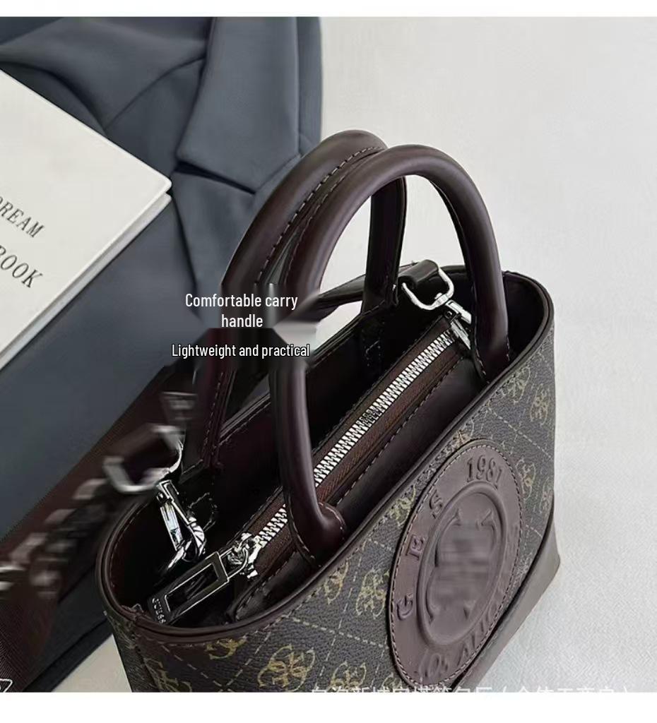 Взрывная новая сумочка: Женская стильная сумка кроссбоди с принтом и универсальным широким плечевым ремнем