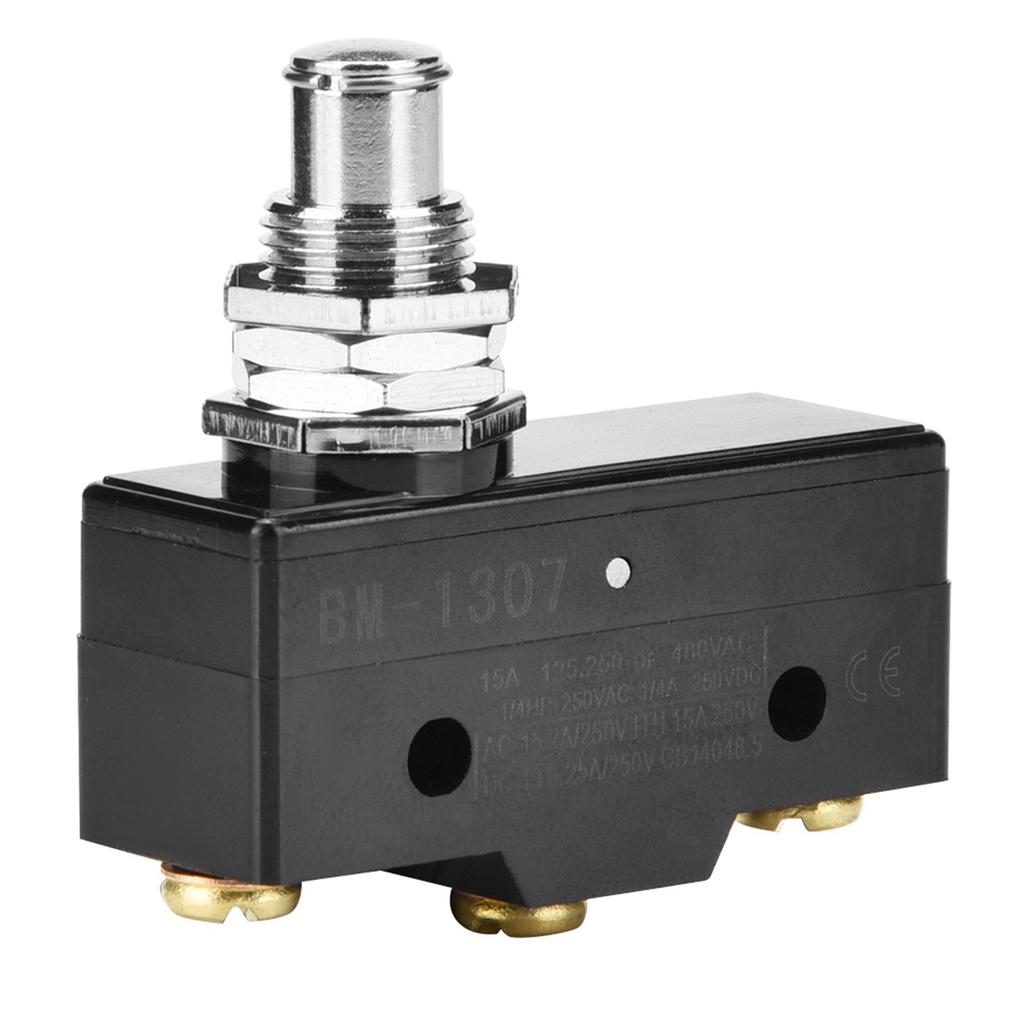 1Pc Micro Switch Momentary Limit Switch Snap Action Silver Contacts (BM1307)