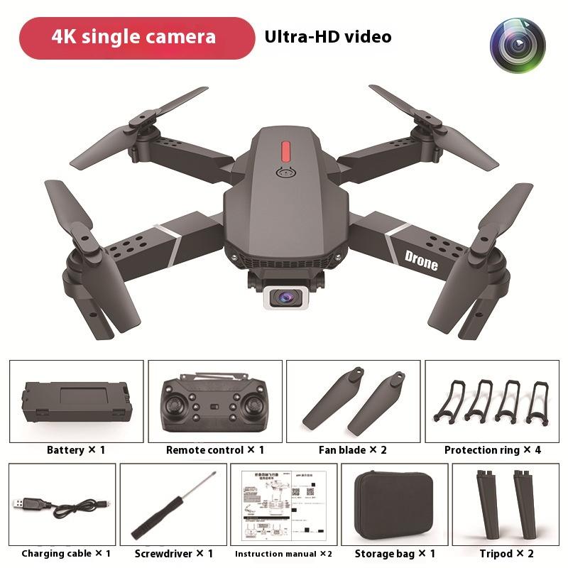 Дрон 8k Длительный срок службы батареи Бесщеточный складной квадрокоптер Высокое разрешение Аэрофотосъемка Дистанционное управление Самолет Игрушка