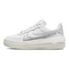 Nike Air Force 1 PLT.AF.ORM Женские кроссовки White Metallic Silver Summit-White Sail Wolf-Grey DJ9946-101