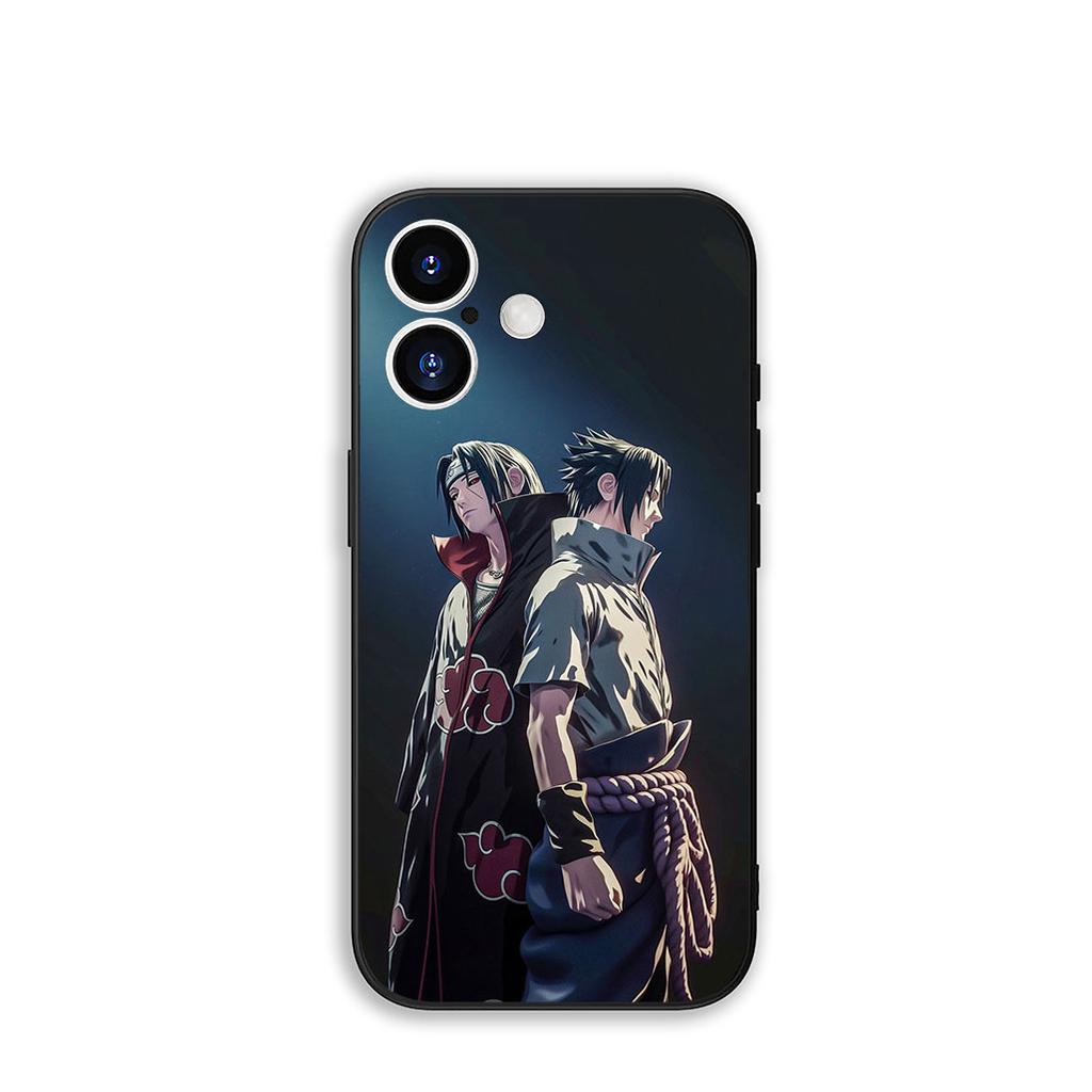 Для Apple iPhone 17 16 11 Pro XS Max XR 6 7 8 Plus + 16E SE 2020 Air 5 SE2 Чехол-кейс Обито Наруто Саске Учиха Итачи Тоби