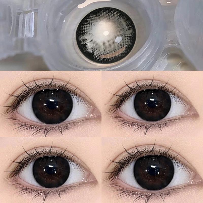 (0,00~-8,00) MillCreek Цветные контактные линзы с диоптриями Мягкие контактные линзы с годовым сроком годности Цветные линзы с коррекцией Линзы для косплея