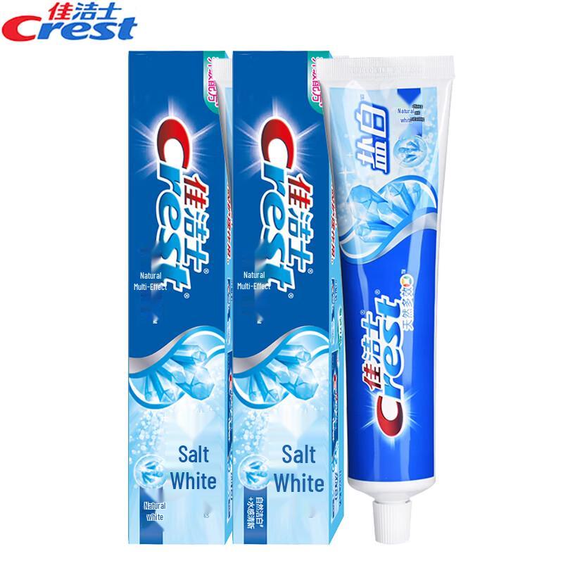 Crest Глубокоочищающая отбеливающая зубная паста с солью
