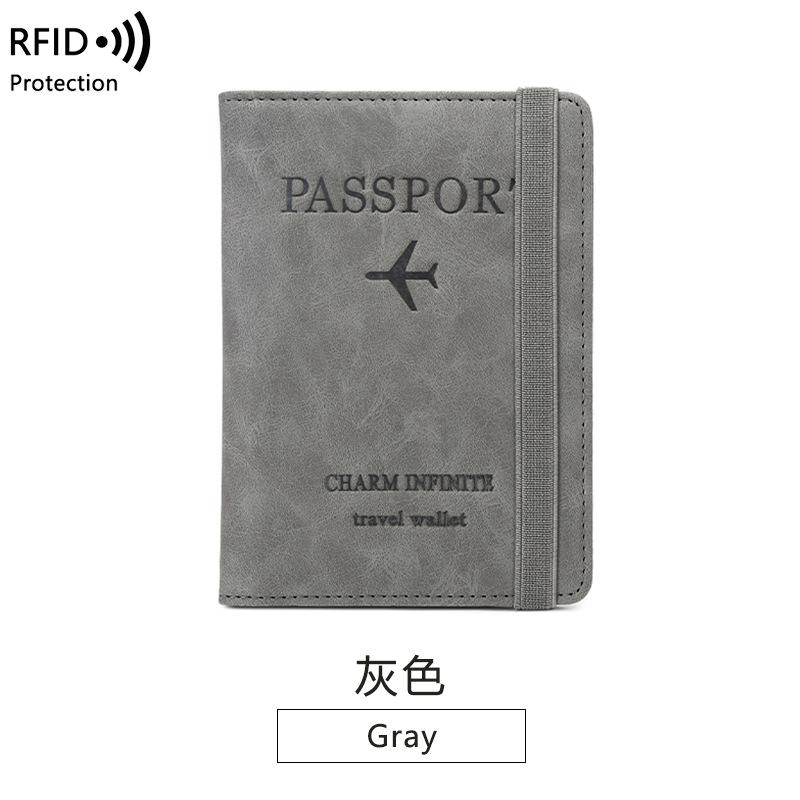 Новая противокражная сумка-кошелек для паспорта, карты вакцинации, документов, билетов, многофункциональный дорожный держатель для паспорта