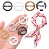 Crafts Garment Accessories Clothing Decor Shirt Button Belt Buckle Scarf Clips Ring T-shirt Clips