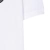 Emporio Armani EA7 Весна/Лето 2024 Однотонная футболка с круглым вырезом и коротким рукавом с нашивкой-логотипом Мужская одежда Белый 3DPT31-PJRGZ-1000