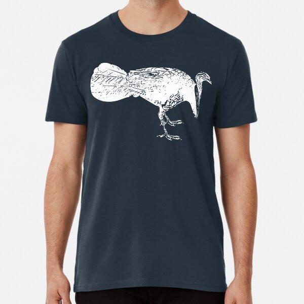 Australian Brushturkey White Design TShirt Made in Australia Unisex T-Shirt