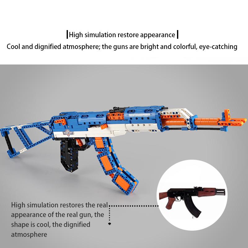 Cada AWP Револьвер Пистолет Кирпич AK47 Винтовка SWAT Технические Военные Армейские Строительные Блоки Оружие Игрушки Для Детей