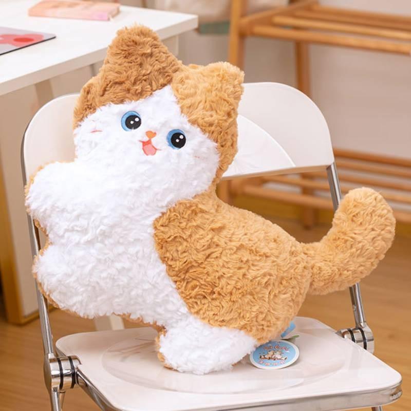 Plush Cat Dog Toy Cartoon Stuffed Animal Doll Cute Kids Birthday Gift Decoration