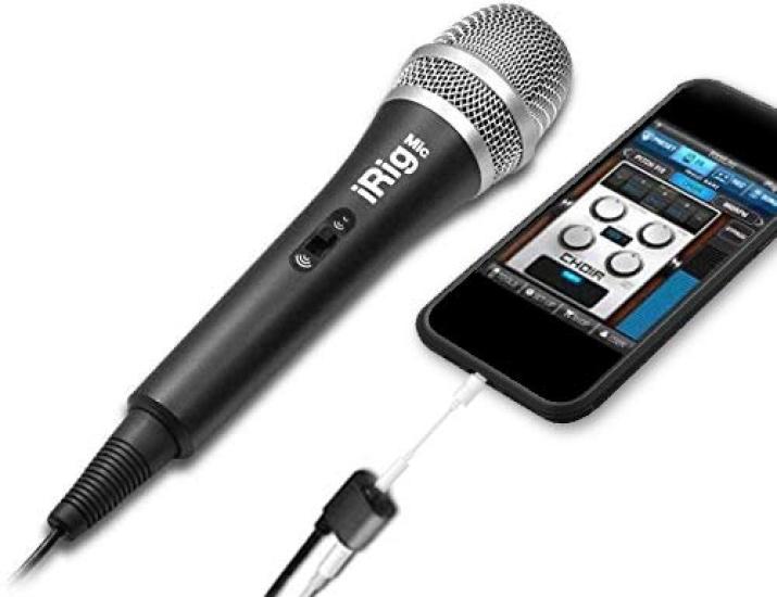 IK Multimedia iRig Mic Конденсаторный микрофон для iOS (ИК Мультимедиа) [Использовал]