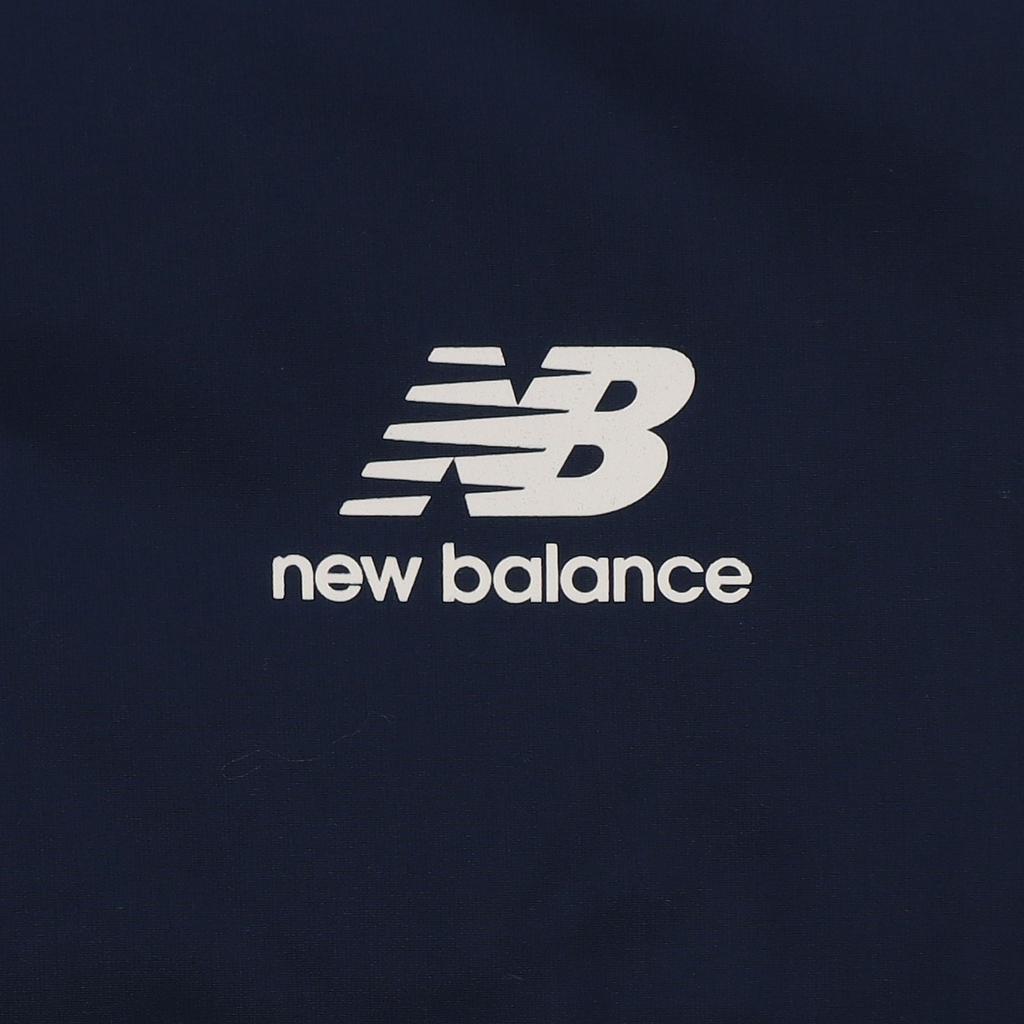 New Balance Мужская пуховая куртка с принтом Морской синий AMJ23343-NNY