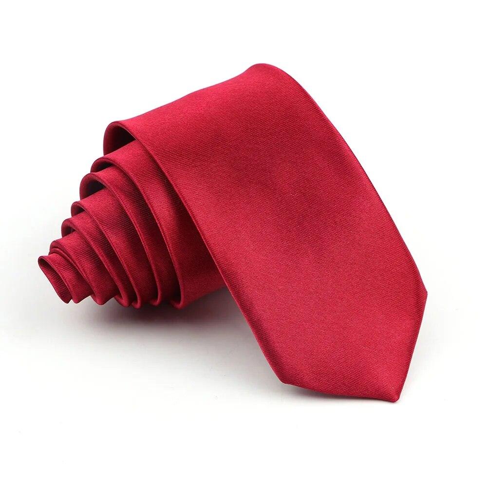 Галстук 5 см, для мужчин, Англия, узкая версия, повседневный, однотонная группа, однотонный, галстук