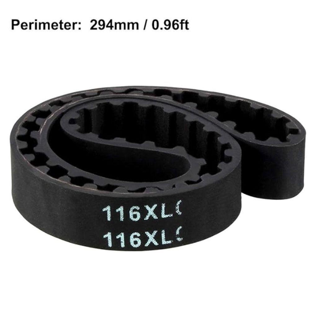 Черный приводной зубчатый ремень шириной 10 мм, синхронный замкнутый контур, шкивы ремня ГРМ, передача мощности