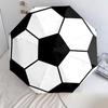 1PC football sport Umbrella Portable Folding Umbrella Iron Frame Hole Bone Structure Outdoor Home Umbrella A10