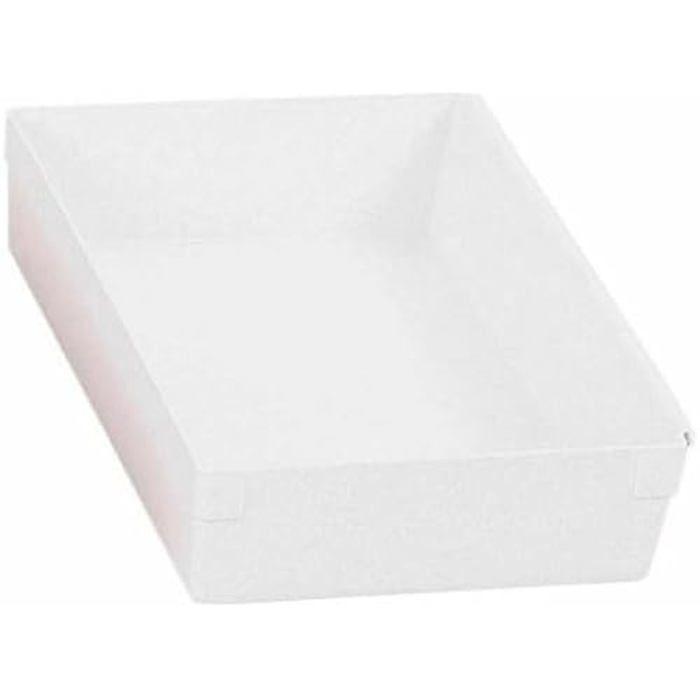 Boîte multifonction modulaire - BIGBUY HOME - Blanc - 22,5 x 15,5 x 5,3 cm - Lot de 12 unités