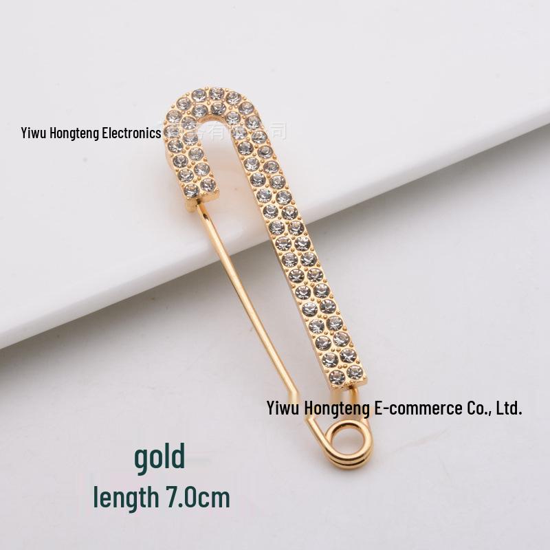 Роскошная брошь из сплава с жемчугом и стразами: Высококлассный модный аксессуар для свитеров, шарфов и подчеркивания талии.