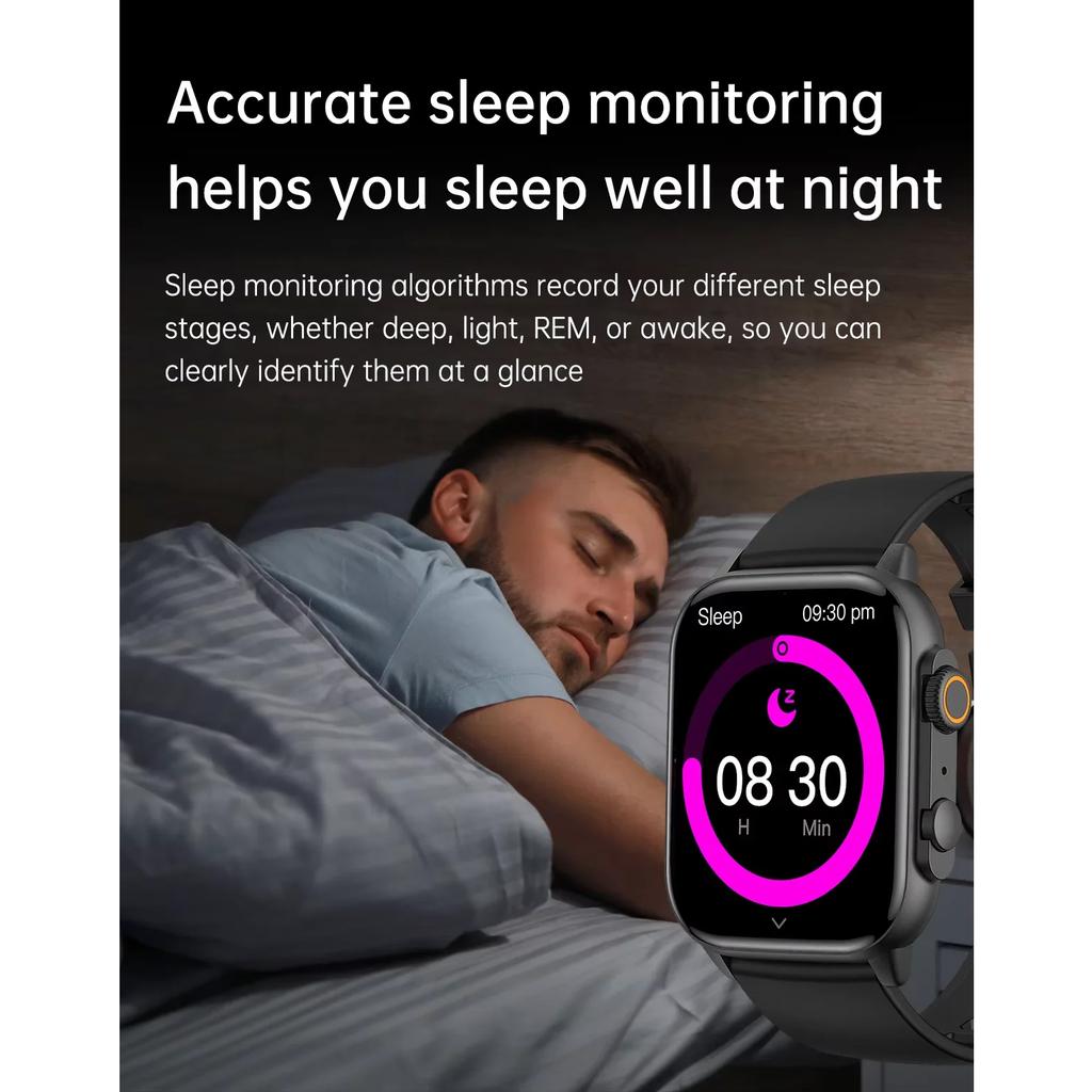 HK10 Ultra 3 Max AMOLED Смарт-часы Bluetooth Совместный сетевой фотоальбом Мужские локальные музыкальные умные часы с искусственным интеллектом