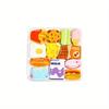 Boxed Puzzle Children's Toys, Food, Animals, Dinosaurs, Cars, Various Themes,Matching, Puzzle Puzzle Board, Cartoon Design, Wooden Puzzle