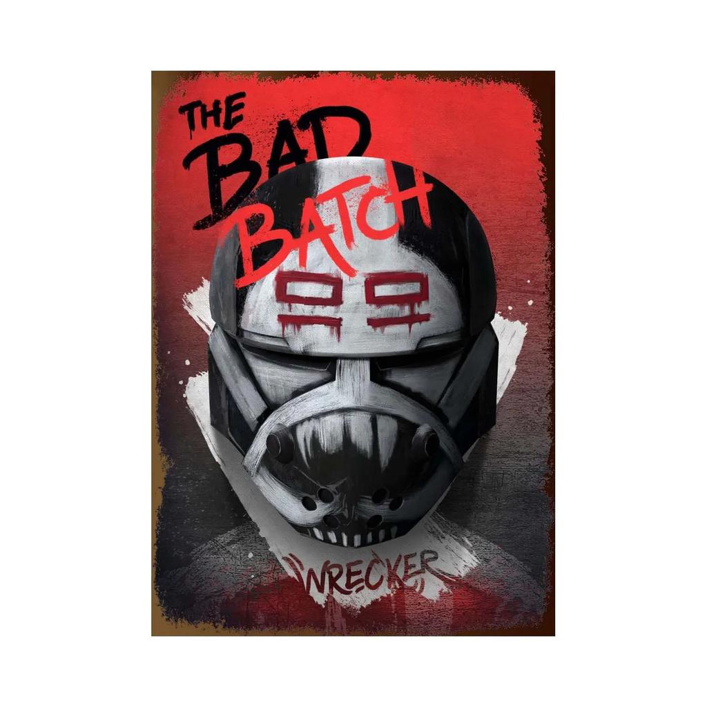 Miniso Classic Movie Metal Tin Sign Comics Posters and Prints Wall Art Picture for Living Room Home Decor