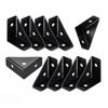 4/8PCS Heavy-duty Steel Angle Brackets,90° Right Angle Support,Triangle Corner Brackets,Durable Furniture Reinforcement Bracket