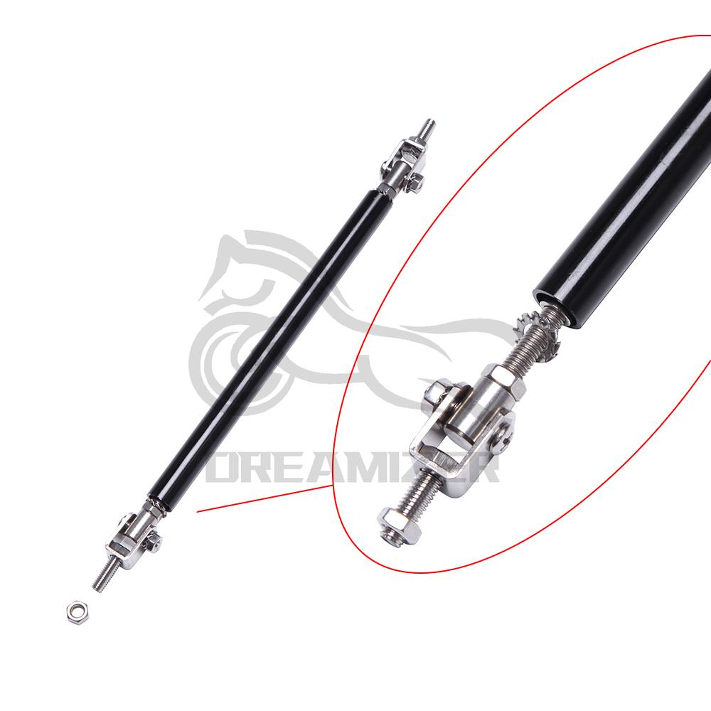 2 шт. универсальный регулируемый передний бампер, разделитель губ, стойка, опорная стойка, спойлер для гонок, 15/20 см, передний и задний бампер автомобиля